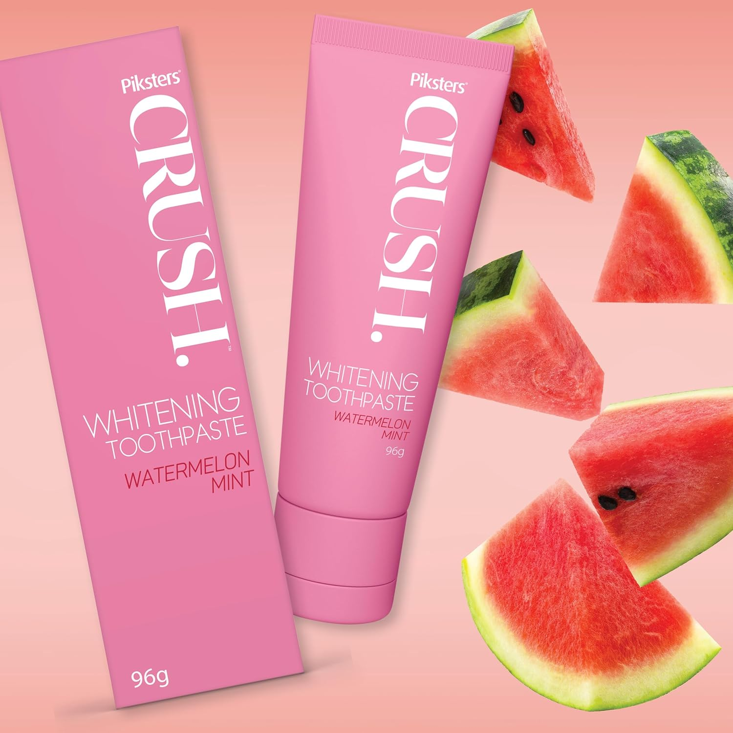Piksters Crush Watermelon Flavor Whitening Toothpaste 96 G image number 2