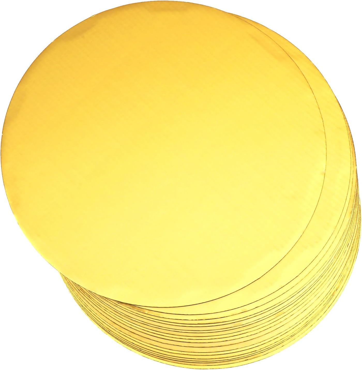Qiqee 20.32Cm White Cake Boards round 30-Packs Circles Rounds Base Food-Grade Cardboard Cake Plate(Thinner but Stronger, 8 Inch) image number 1