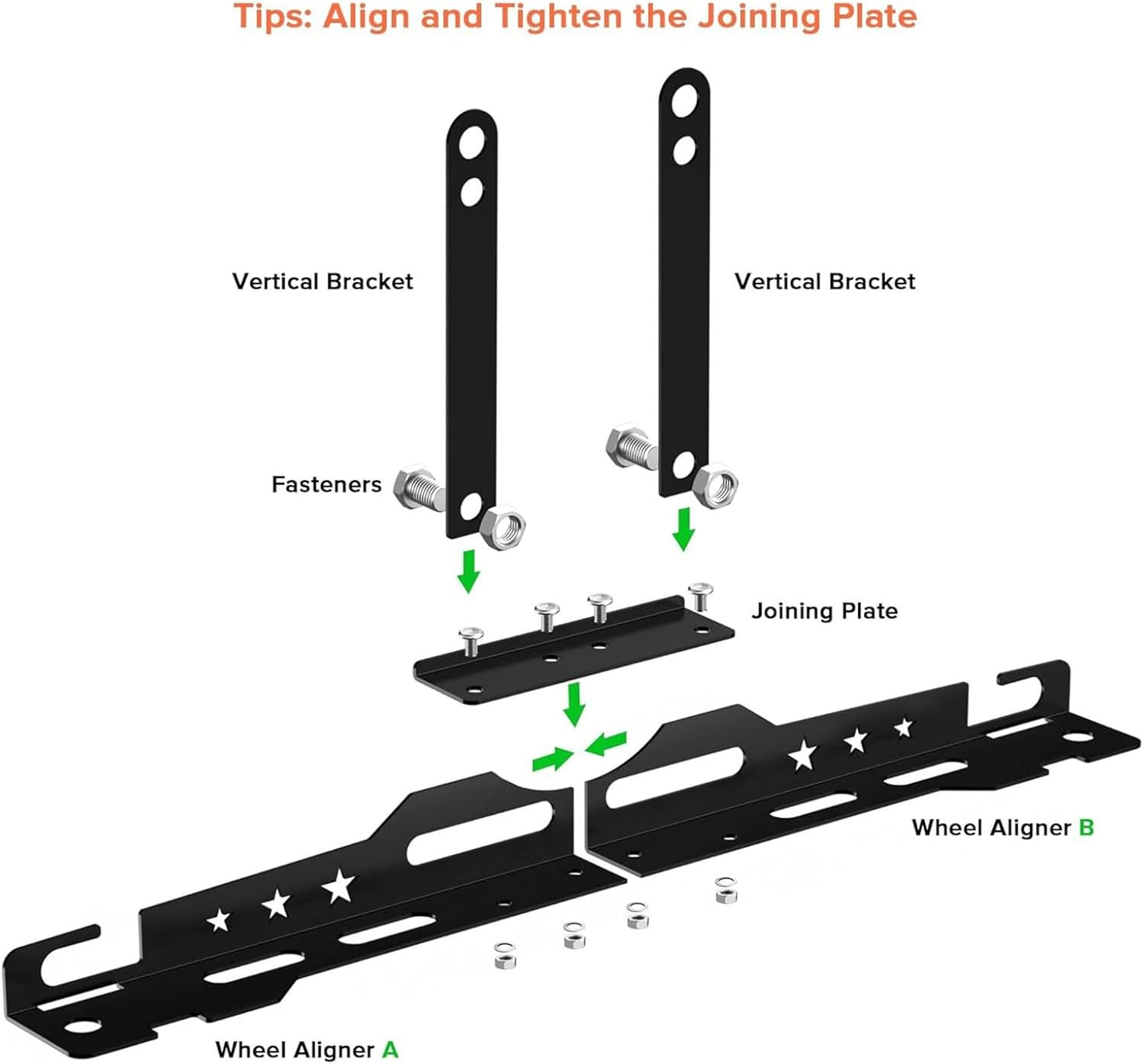 Alignment Tools Automotive - Camber Measuring Tool,Wheel Alignment Device with 2 Measuring Tapes for Car Maintenance Home Garage Shop Trailer image number 6