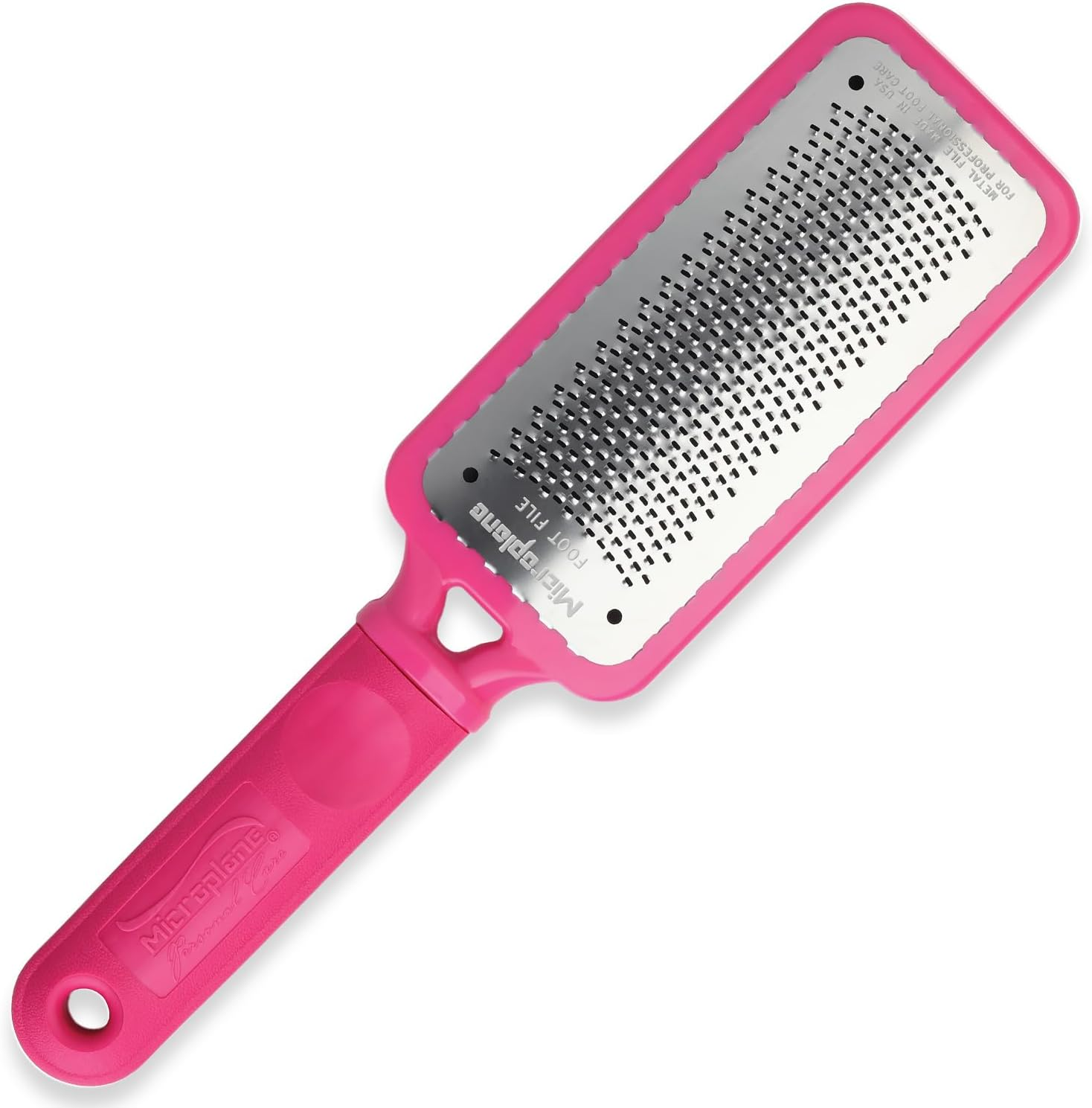 Microplane Colossal Pedicure Rasp, Pink Foot Rasp, Pink Foot Scraper image number 1