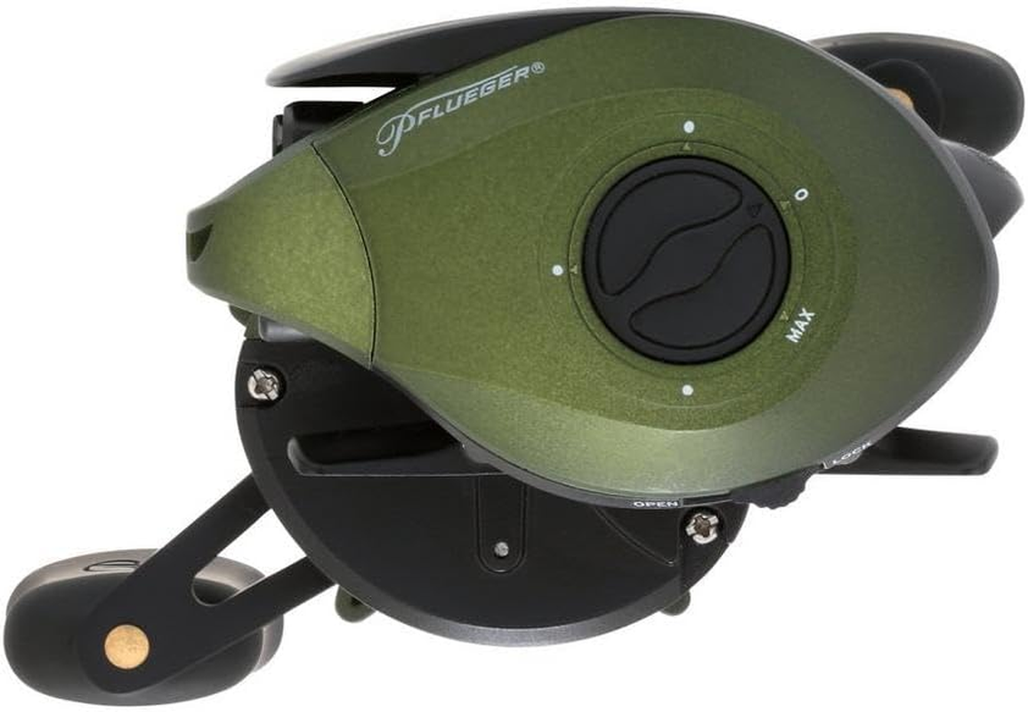 Pflueger Monarch Low Profile Baitcast Fishing Reel image number 5