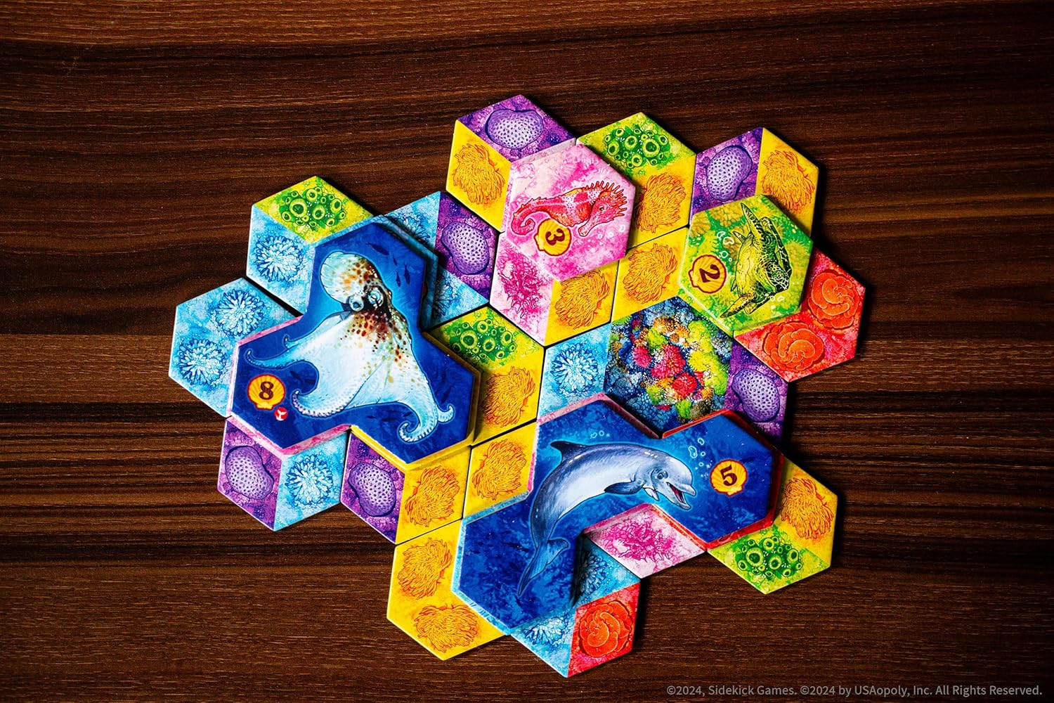 The Op Aqua Board Game image number 1