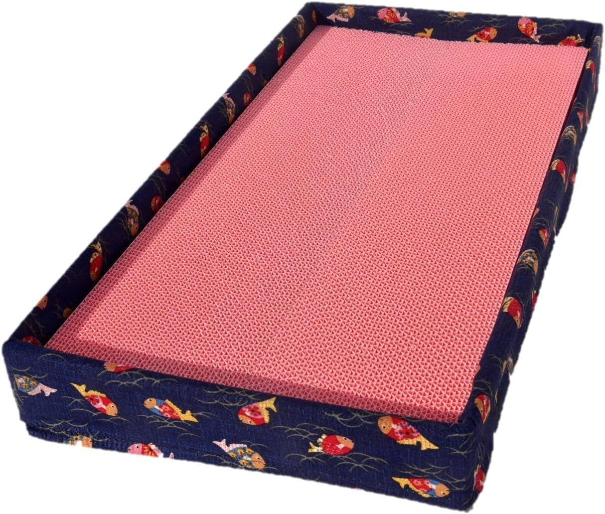 Tono Core Co., Ltd. Color Nail Sharpener (Goldfish Pink) Wide Type with Frame Powder Cat Claw Sharpener Made in Japan Durable image number 2