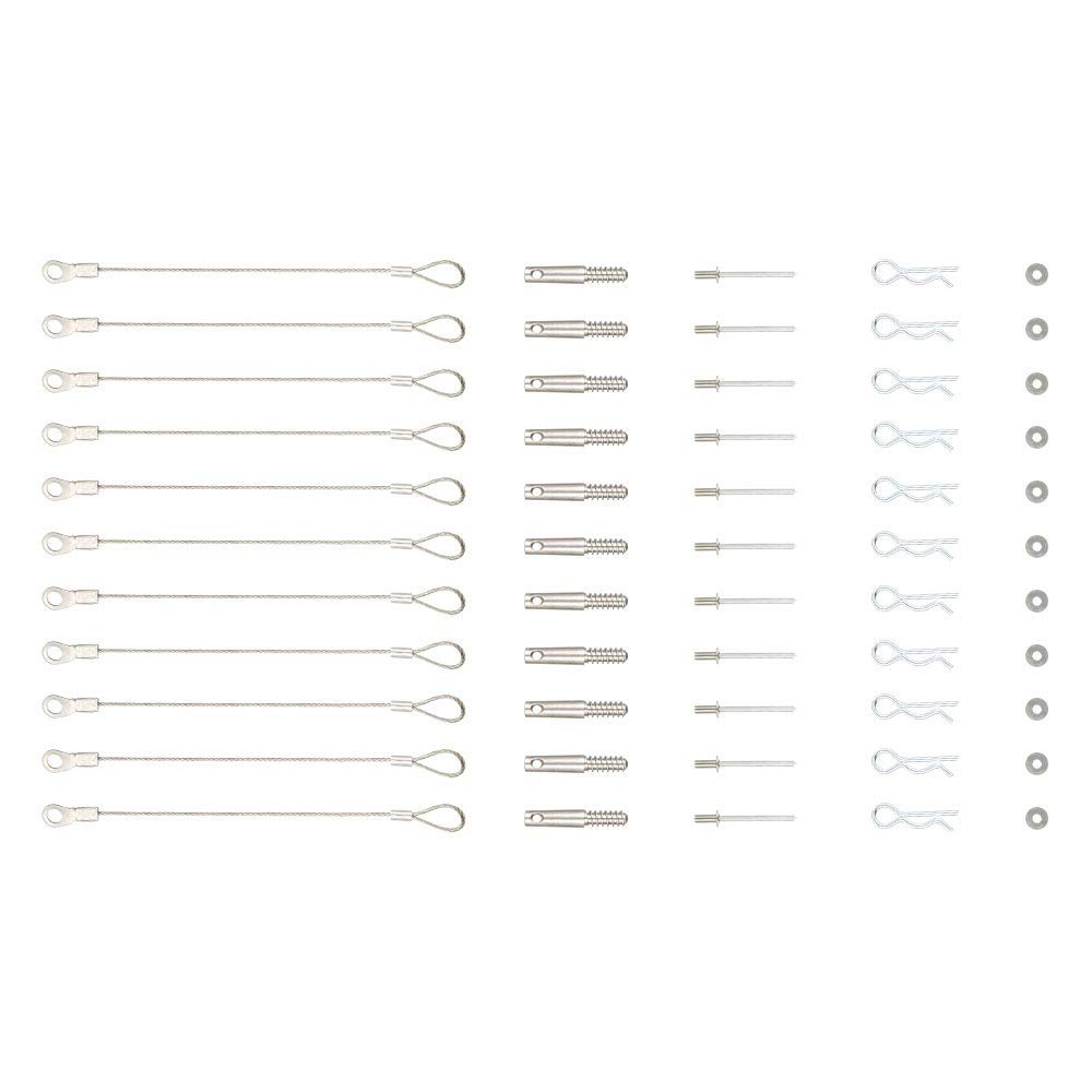 Clutch Cover Pin Kit Quick Release Tool Compatible for Can Am Maverick X3 2017 2018 2019 (Pack of 11) image number 1