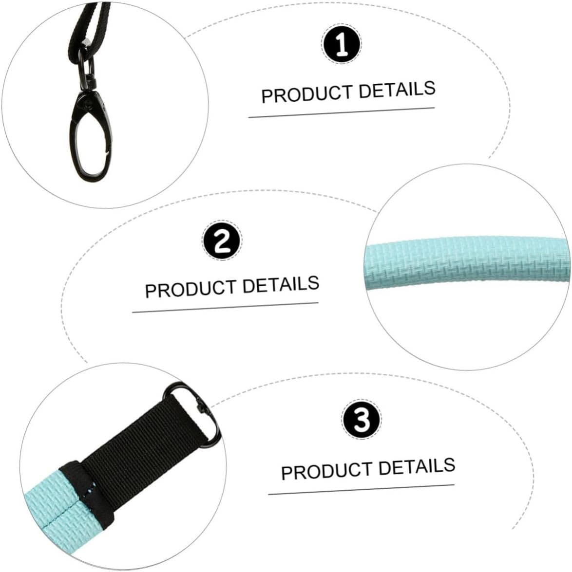 CLISPEED Speaker Handle Strap for Durable Hand Lanyard for Travel Camping and Sports Comfortable Grip Replacement for Old Straps