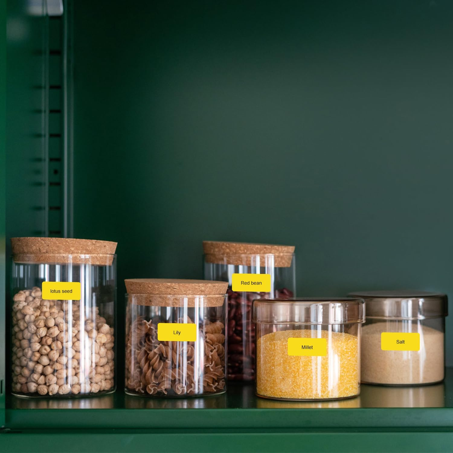 3 Rolls Label Tapes for Phomemo D30 Label Maker, 15Mm X 30Mm Self-Adhesive Label Tape Thermal Sticker Paper Roll for Home Office School Supplies (Yellow) - Blue image number 3