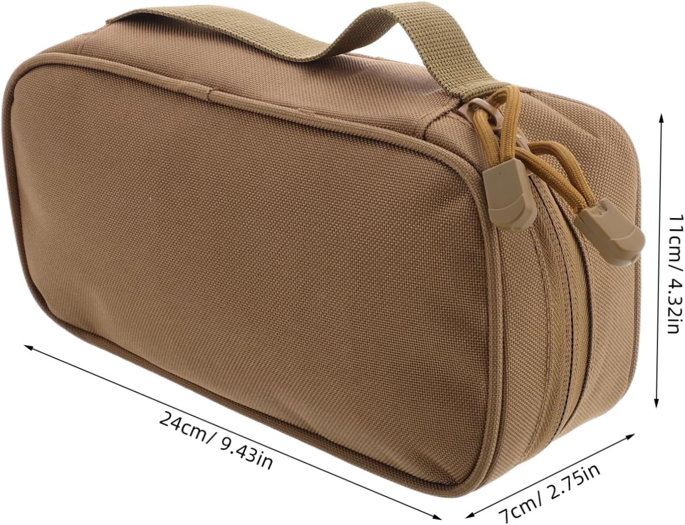 HONMEET Emergency Bag for Outdoor Travel Camping Toiletry Bag Organizer Compact and Portable image number 1