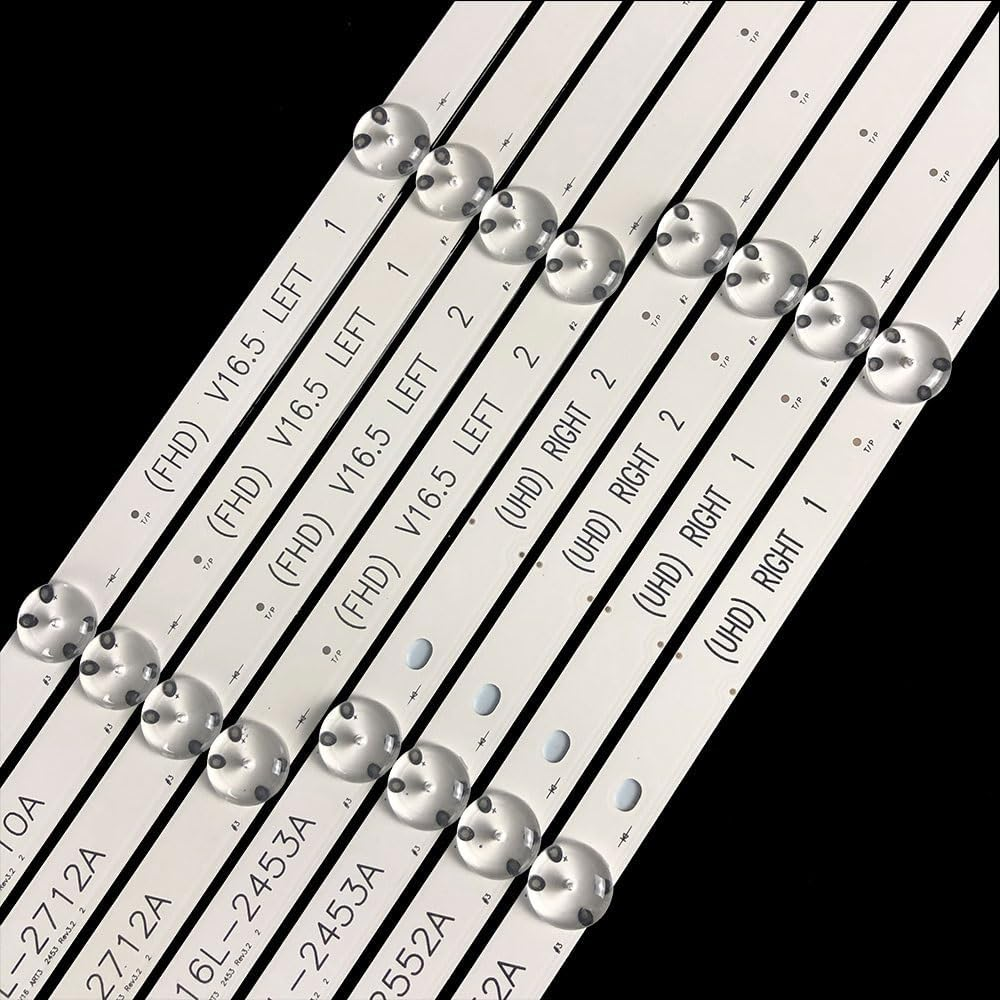 4Pair Backlight TV Strip LED for L-G 49Inch 49UH656V 49UH668V 49UH6500 49UH650V LC490DGG FJ M6 M5 6916L-2452A 2453A 6916L-2551A image number 5
