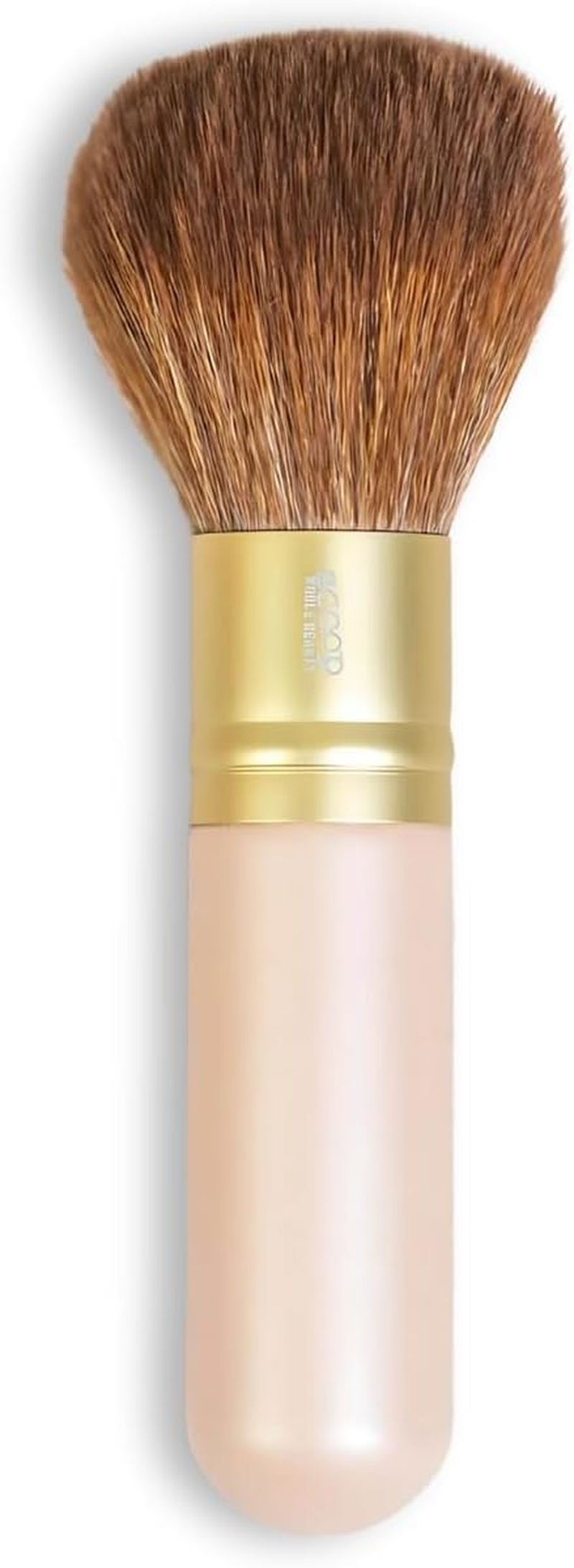 Scoop Whole Beauty Vegan Kabuki Brush | Ultra-Soft Bristles for Seamless Buffing & Blending of Mineral Foundation, Bronzer & Blush | Vegan, Cruelty-Free, Eco-Friendly | 40G image number 1