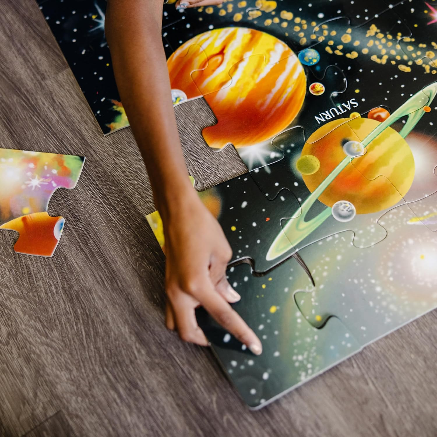 Melissa and Doug - Solar System Floor Puzzle - 48 Pieces image number 3