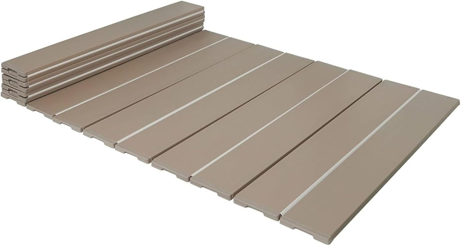 Mie Sangyo EC Ag+ Antibacterial Foldable Compact Bath Lid Product Size 80 X 141.8 Cm White W14_WH