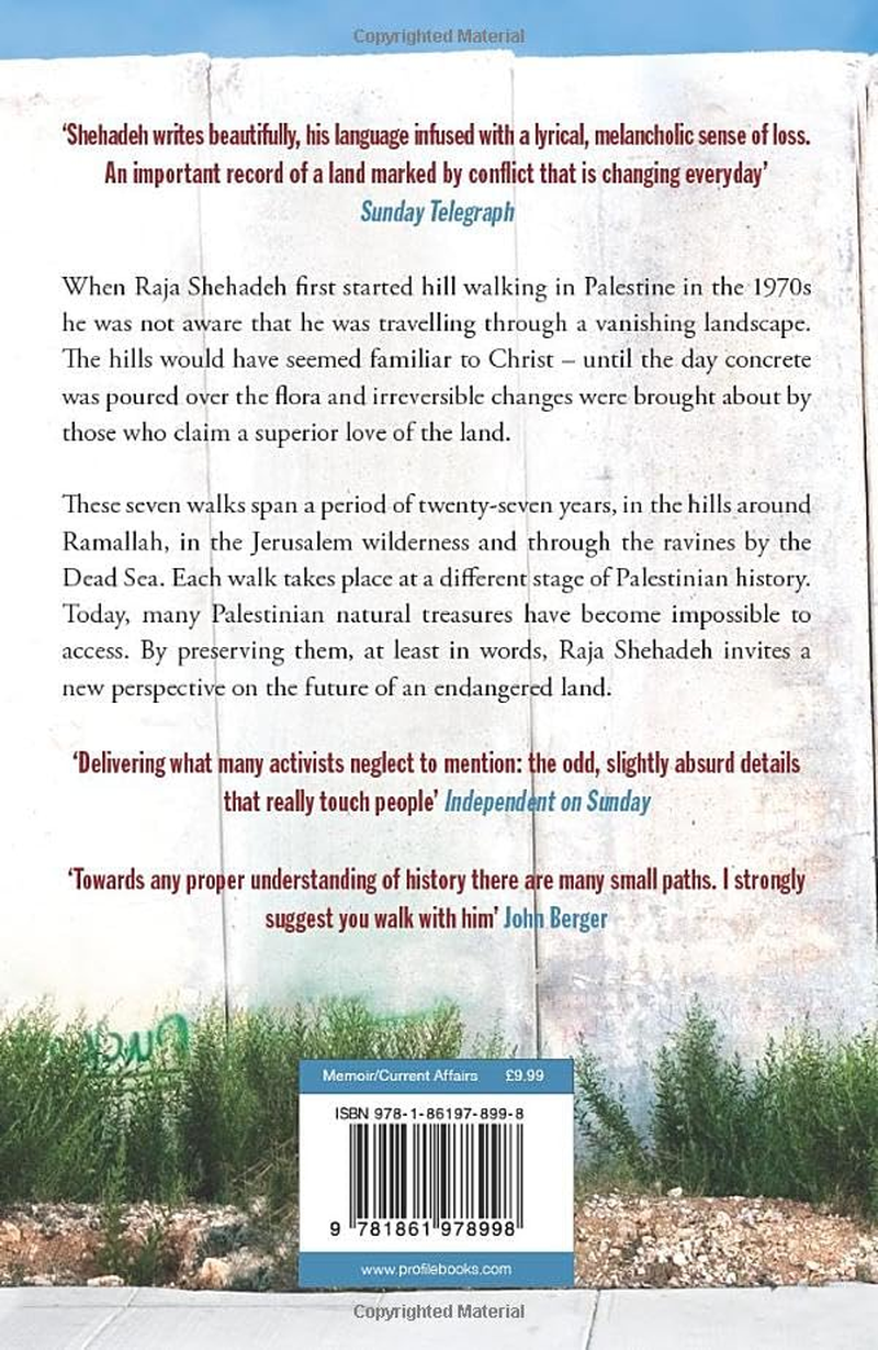 Palestinian Walks: Notes on a Vanishing Landscape: Notes on a Vanishing Landscape image number 1