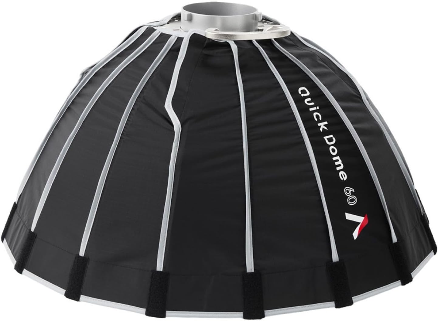 Aputure Quick Dome 60 Bowens Mount Softbox - 60Cm (2Ft) Circular Quick-Release Softbox with 16 Steel Rods, for Aputure Storm 400X and Other Bowens Mount Video Light,For Studio/On-Location Shooting image number 6
