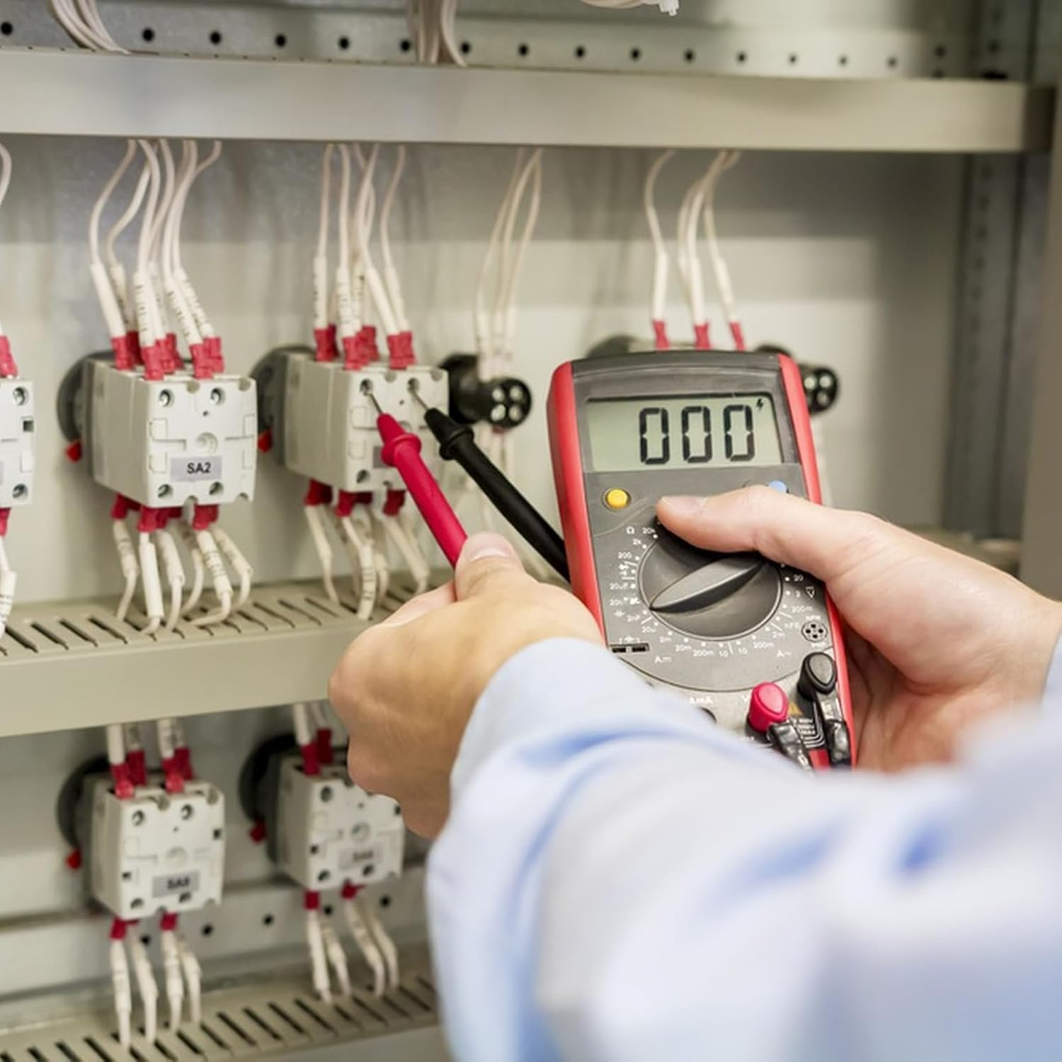 DIANN 19Pcs Back Probe Kit Insulation Wire Piercing Probe Kit 0.7Mm Back Probe Pin Multimeter Test Probe Pin for Automotive Home Boat Air Conditioner image number 1