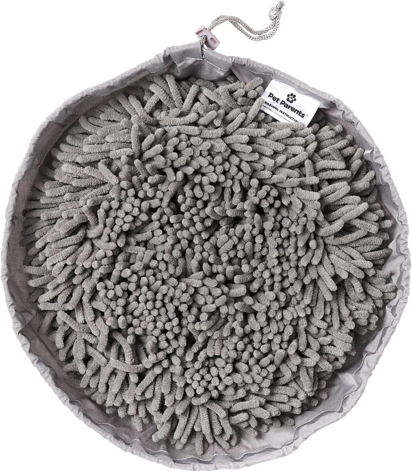 Pet Parents&reg; Forager&trade; Bowls, Slow Feeder Dog Bowls with Softsnout&trade; & Non-Slip Backing Technology, Dog Feeder Mat & Snuffle Mat for Large Dogs and Small Dogs (Forest Modern Grey) image number 4
