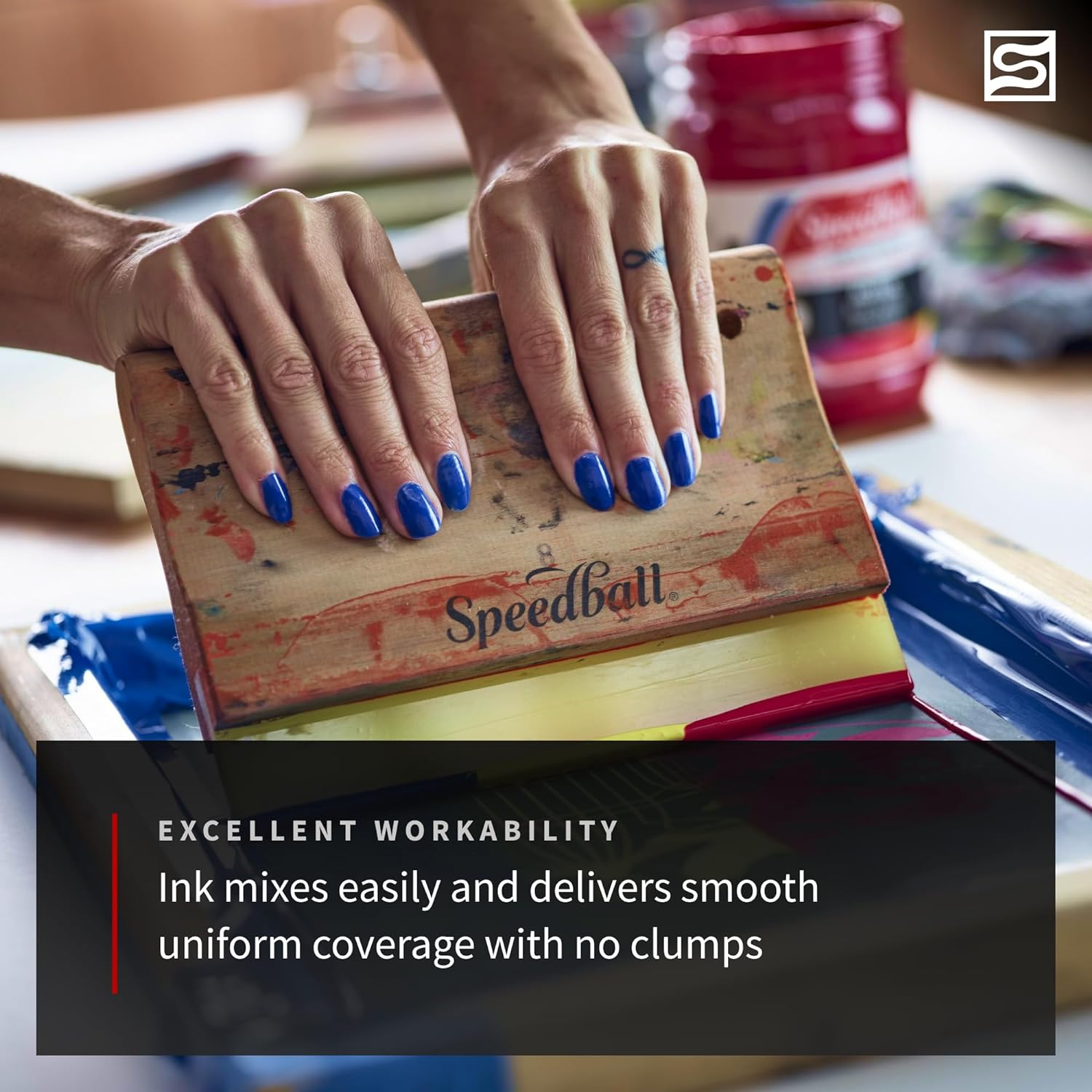 Speedball Fabric Screen Printing Ink 236 Ml, White