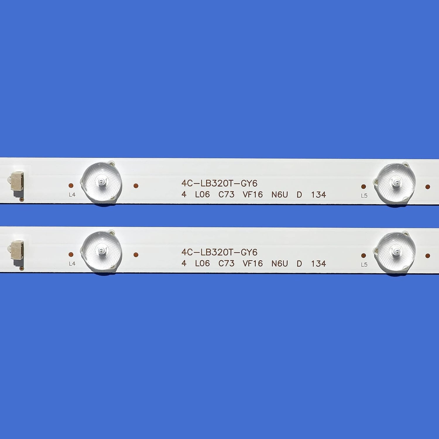 2Pcs/Kit LED Strips Fit for Thomson 32 TV T32D16DH 01B T32D16DH 01W JL.D32061330 004AS M 4C LB320T JF3 4C LB320T JF4 image number 5