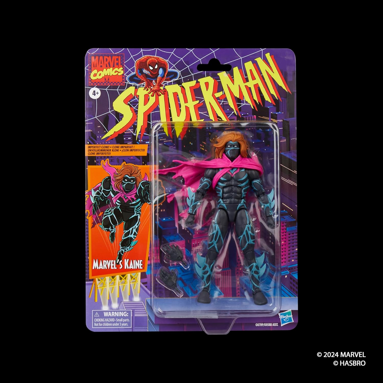 Marvel Legends Series Marvel'S Kaine, Retro Comics Collectible 6-Inch Scale Action Figure image number 5