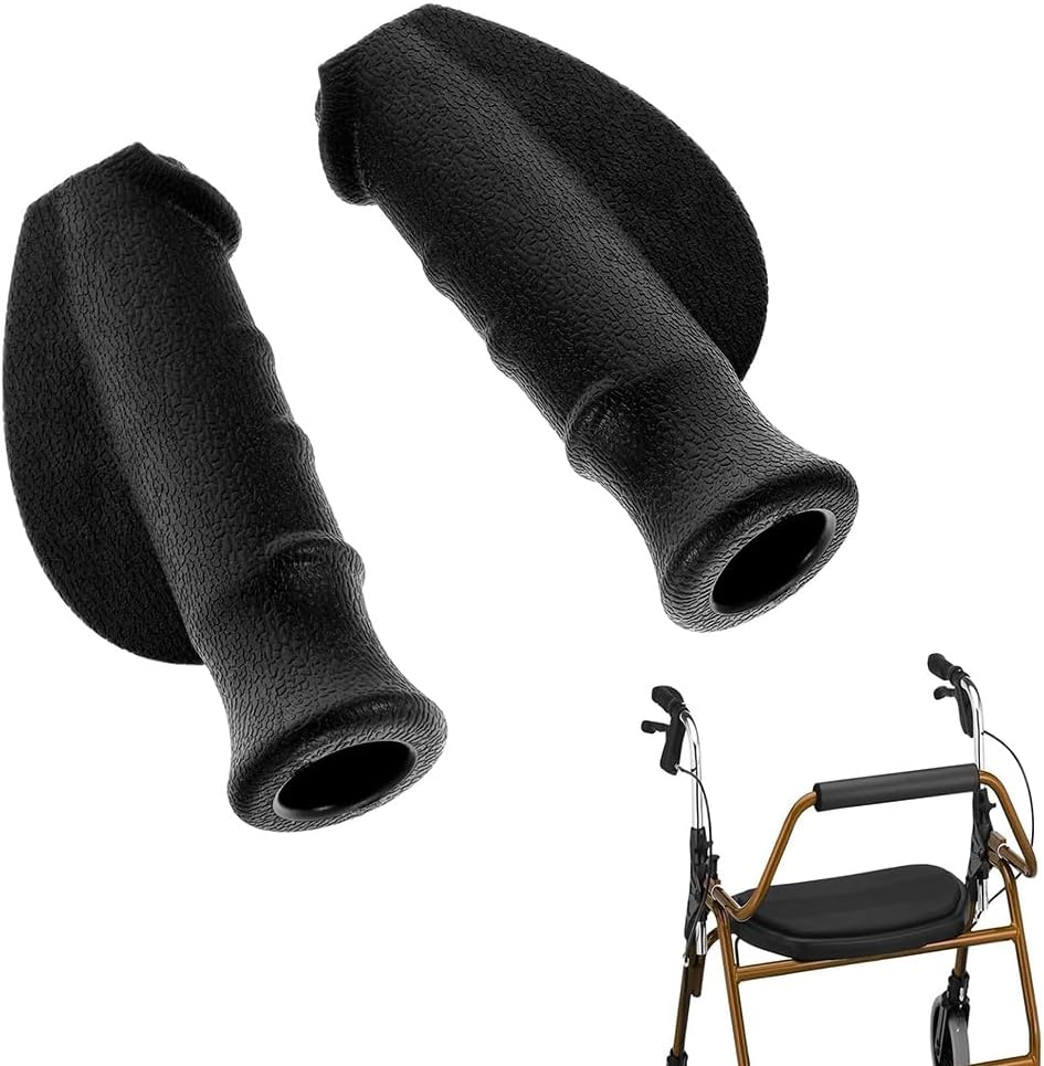 2 PCS Universal Rollator Hand Grip for Rollator and Wheelchair for Seniors, Mobility Impaired for 4-Wheel Rollator image number 4