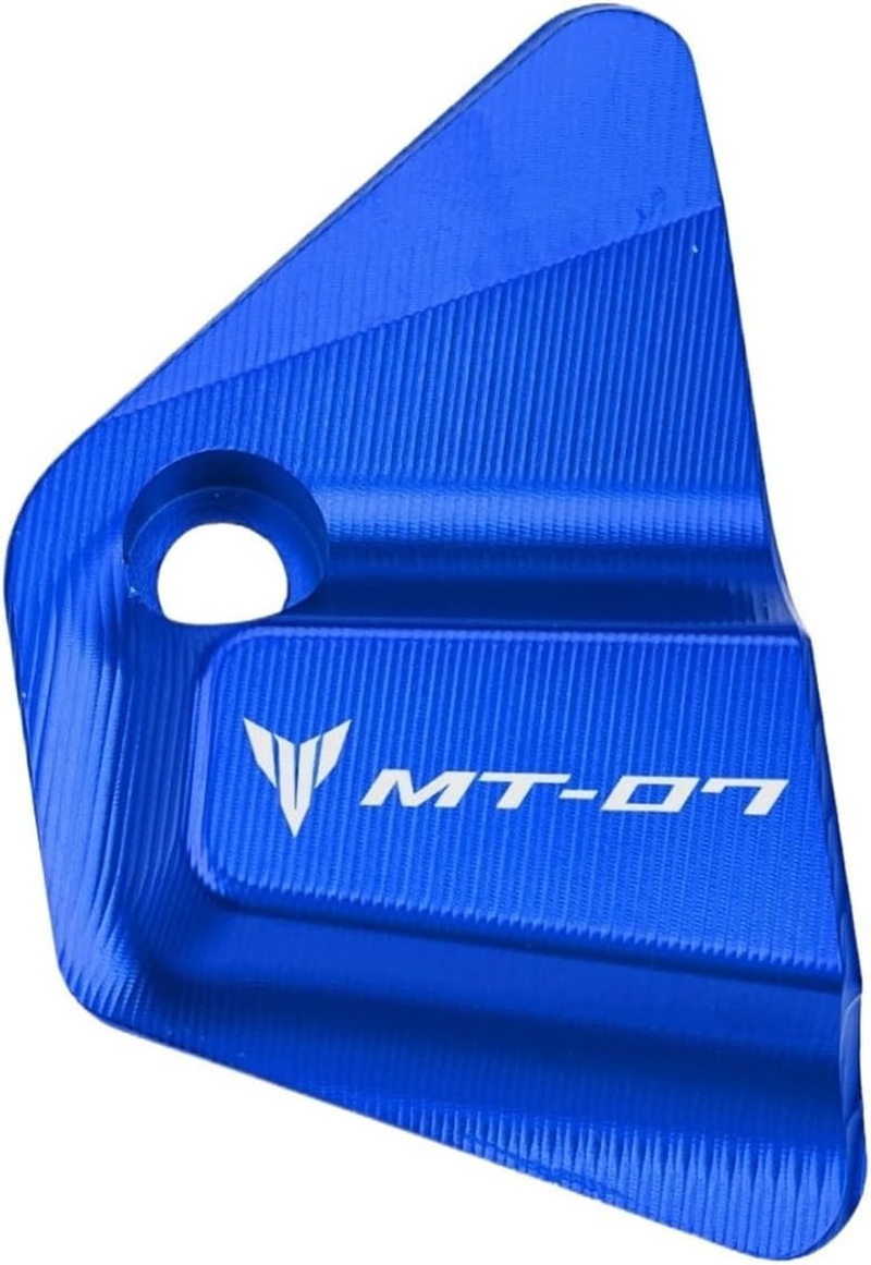 MT-07 MT07 MT 07 2025 2026 Motorcycle Accessories Aluminum Front Wheel ABS Sensor Protector Protection Trim Blocks(Black)