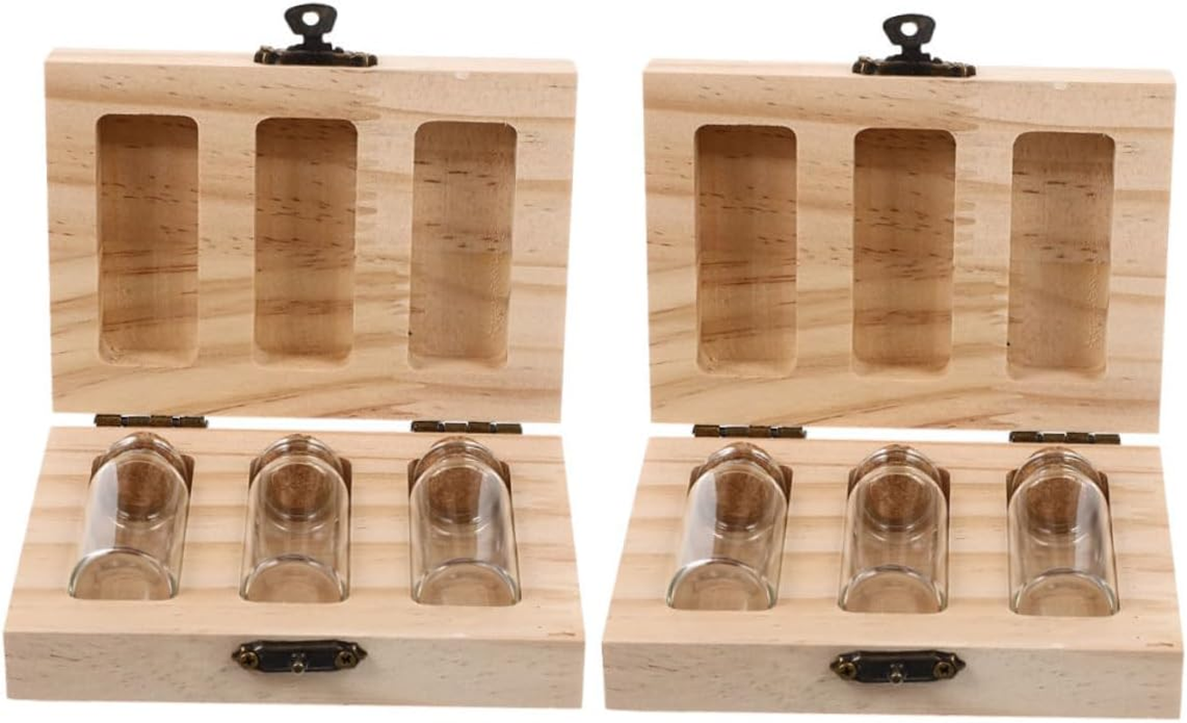 WOONEKY 1 Set Hair and Cord Keepsake Box Elegant Design for Storing Hair Teeth and More Newborn Present for Parents Memory Preservation image number 1