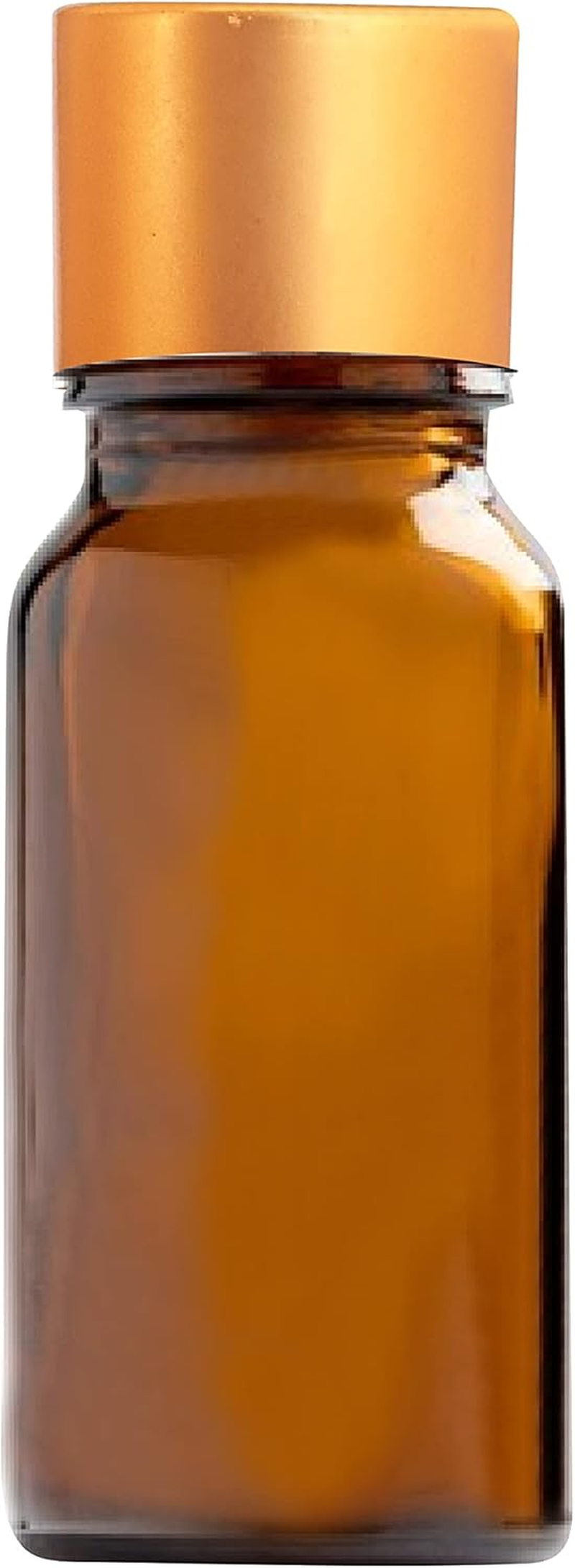 Zenvista 10Ml Amber Color Glass Bottle with Gold Color Cap, Multi Purpose - (Pack of 5) image number 2