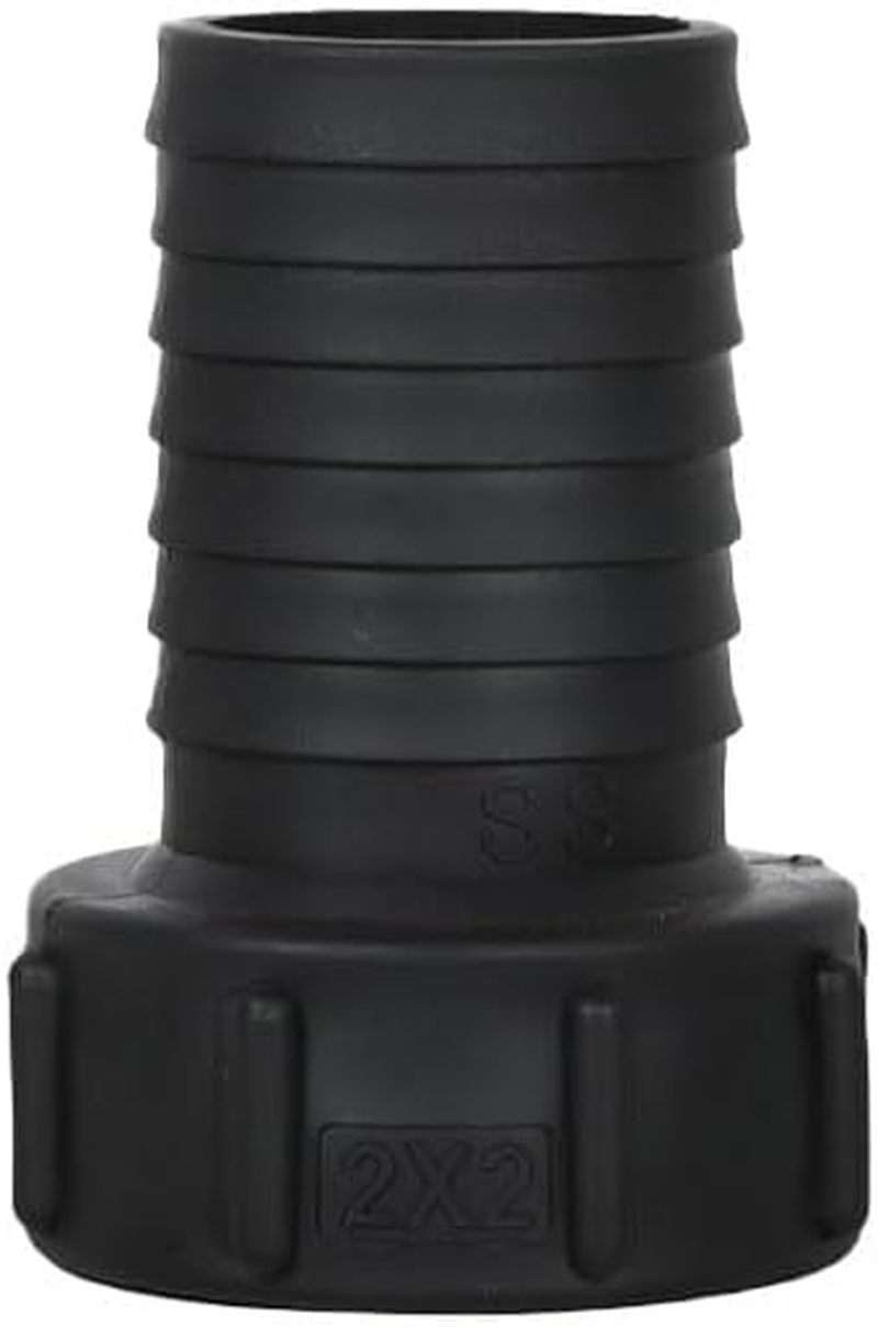 25Mm IBC Water Tank Fittings Black with Sealing Ring, Water Butt Water Tank Faucet Replacement Connector for Garden Hose Adapter Valve Parts image number 5