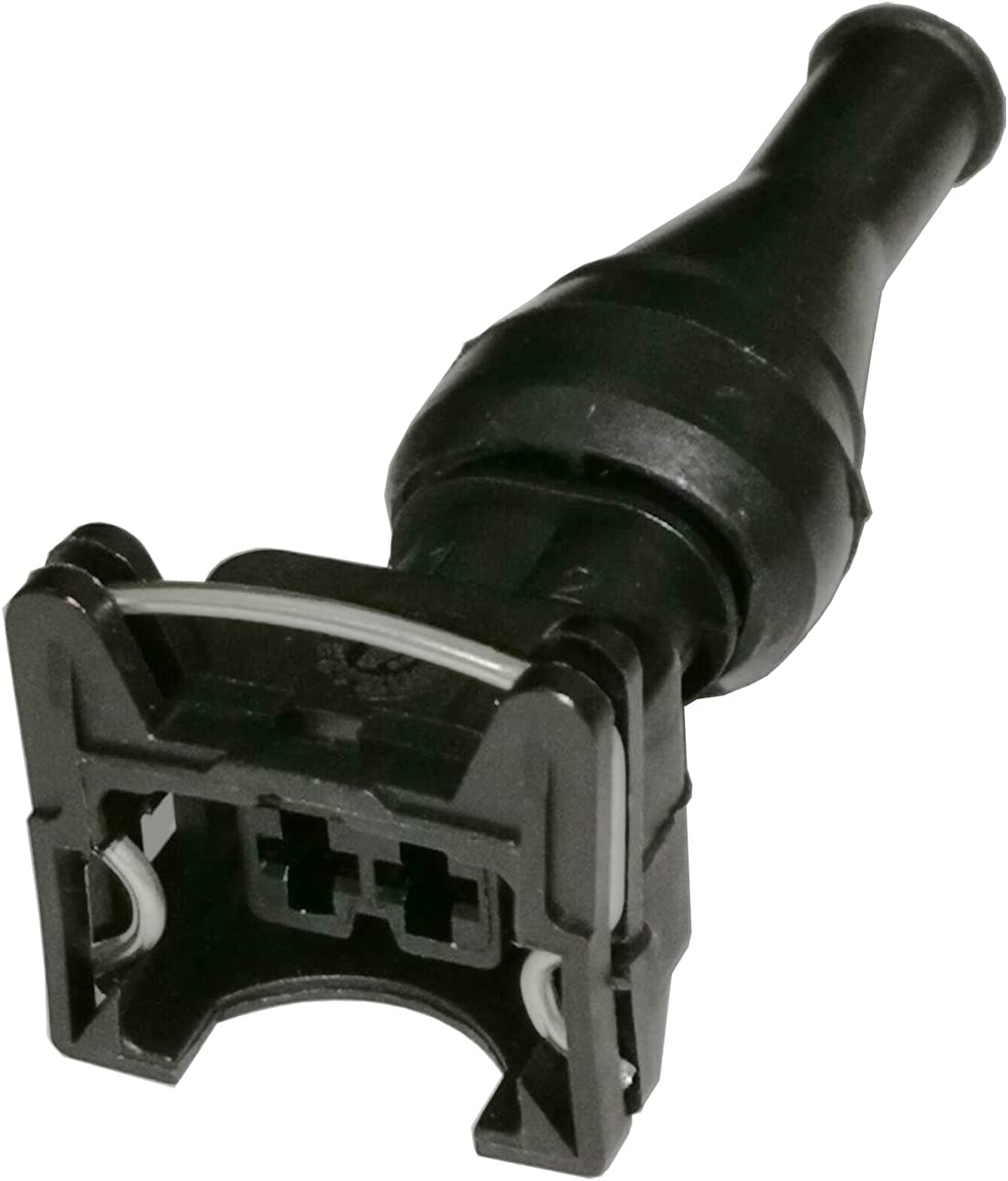 4 Sets Fuel Injector Connector EV1 Waterproof 2 Way Fuel Injector Wiring Connectors Plug Harness Kit, Total 24Pcs