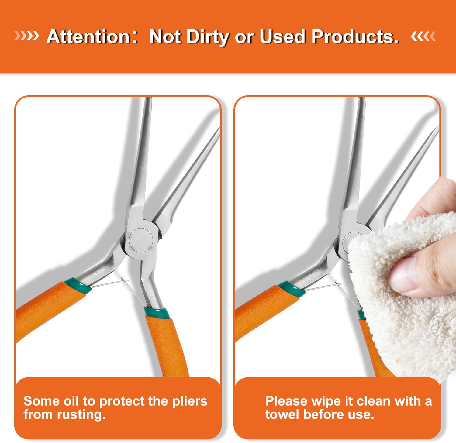 LEONTOOL 6-Inch Hose Grip Plier Small Offset Spark Plug Boot Removal Pliers 1/5 Inch Diameter Long Reach Nose Ring Pliers for Spark Plug Boots and Removing Small Hoses image number 1