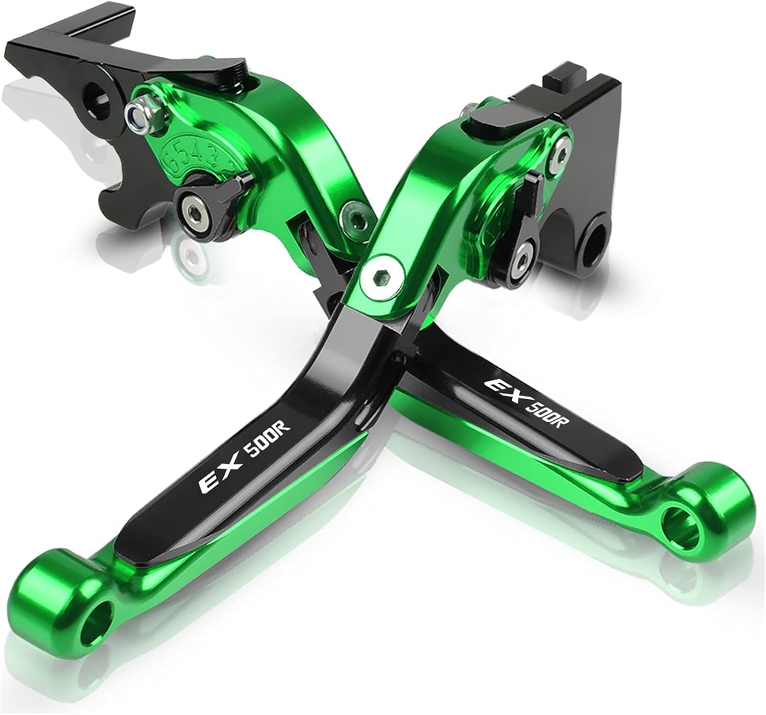 Motorbike Brake Clutch Lever for Kawa&Saki EX500R Ni-N-Ja 1990 2009 2001 2002 2003 2004 2005 2006 2007 2008 Motorcycle Brake Clutch Lever Extendable Adjustable (Color : 19) image number 3