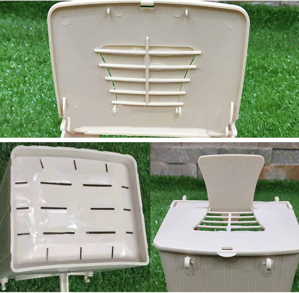 Bird Nesting Box | Parakeet Nest Box House, Birds Nesting Mating for Cage - Backyard Birding Supplies Reproduction for Parakeet, Canary, African Grey Parrot, Parrots image number 1