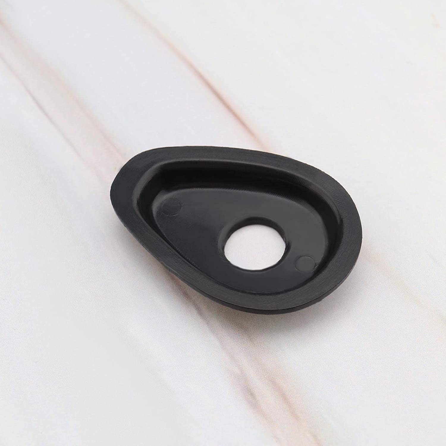 SING F LTD 2 Set Motorcycle Indicator Adaptor Plates for Yamaha MT07 MT09 - Front Rear Turn Signal Lights Adapter Plate - Black Plastic image number 2