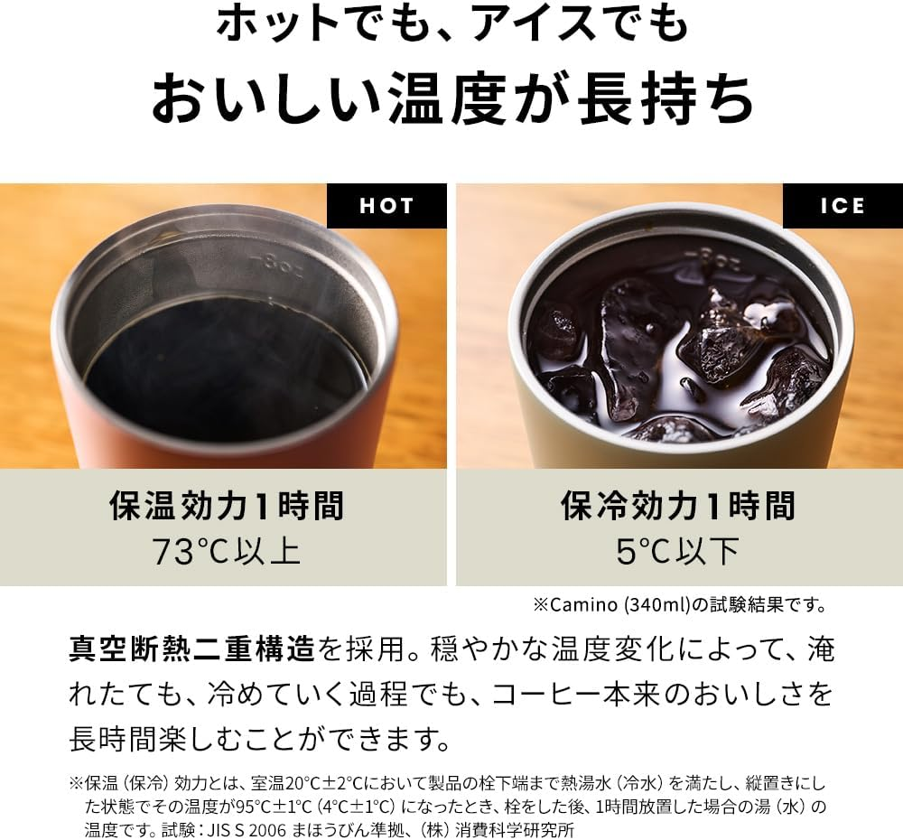 Made by Fressko| Reusable Stainless Steel Coffee Cup - Breezy|12Oz 340Ml|Double Walled Insulated Travel Mug|Easy Clean Leak Proof Lid image number 1