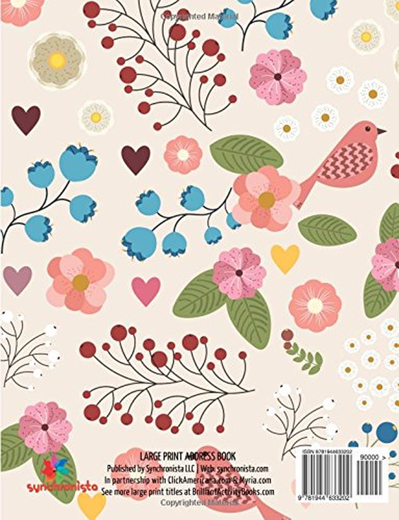 Large Print Address Book image number 1