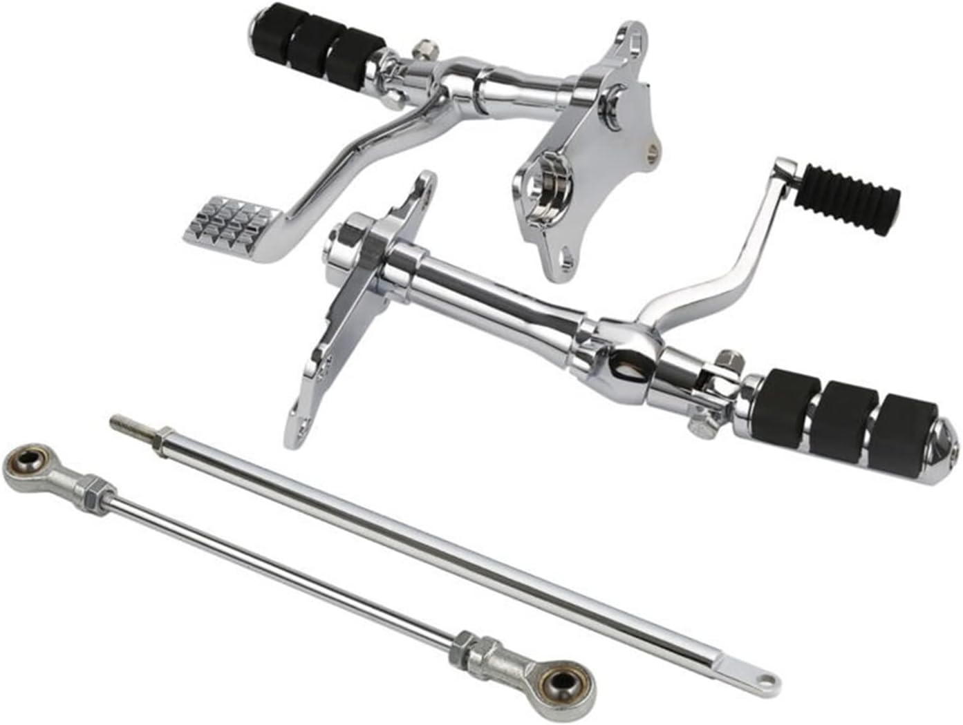 TRUSTTWO Motorcycle Motorbike Forward Control Pegs Linkages Compatible with Harley Sportster XL 883 1200 91-03 04-13 14-21 Motorcycle Front Control Bolt Connecting Rod the New (Color : Style 1) image number 5