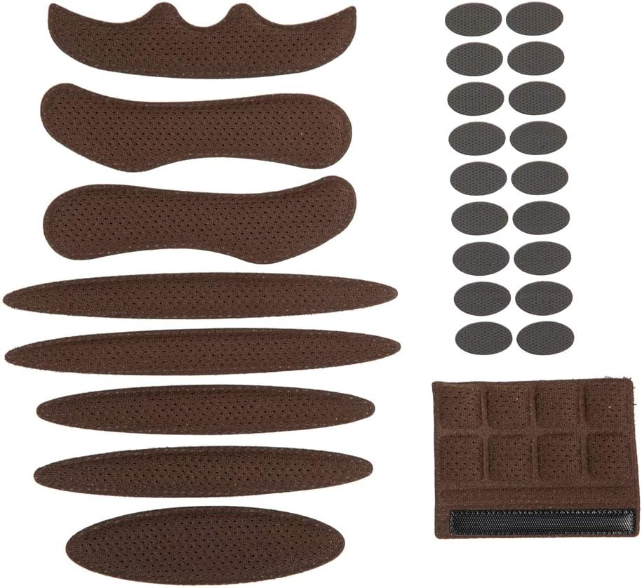 Helmet Padding Foam Kit 27PCS Bicycle Replacement Sealed Pads Universal Helmet Foam Pad Set for Bike Motorcycle Cycling Riding Racing Sports Outdoors