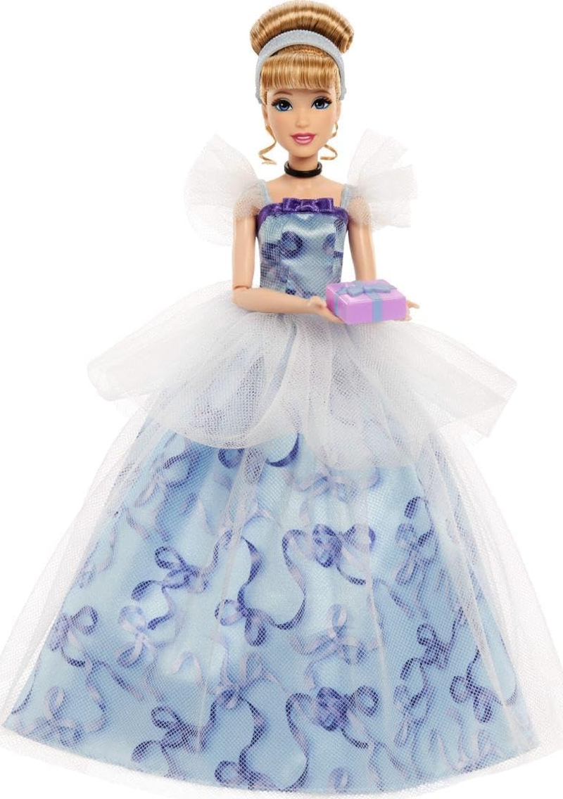 Mattel Disney Princess Cinderella Birthday Collectible Fashion Doll, Inspired by Disney Movie, Special Occasion Gifts for Kids & Collectors - Multicolor image number 4