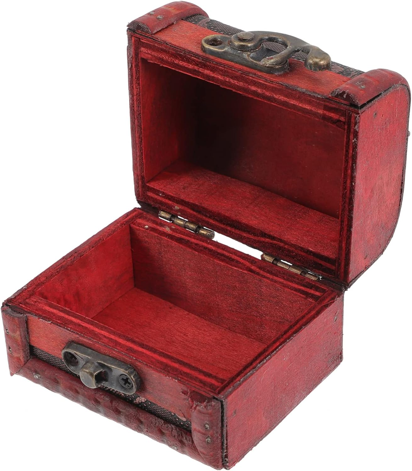 Christmas Candy Box Small Wooden Treats Storage Box Retro Craftsmanship Wood Coin Holder