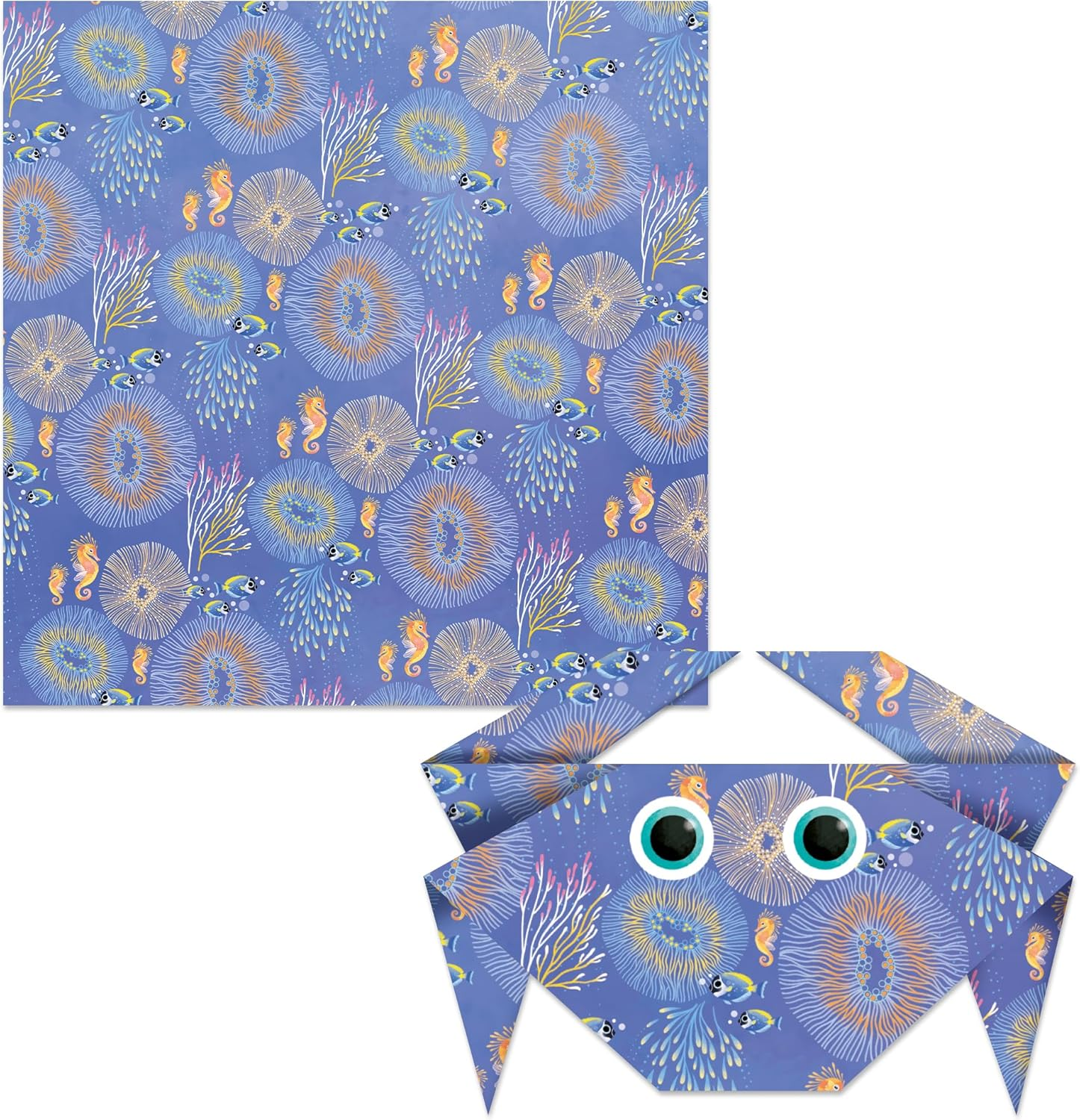 Janod Magic Ocean 2 Boxes and 18 Origamis Shapes Activity Box image number 5
