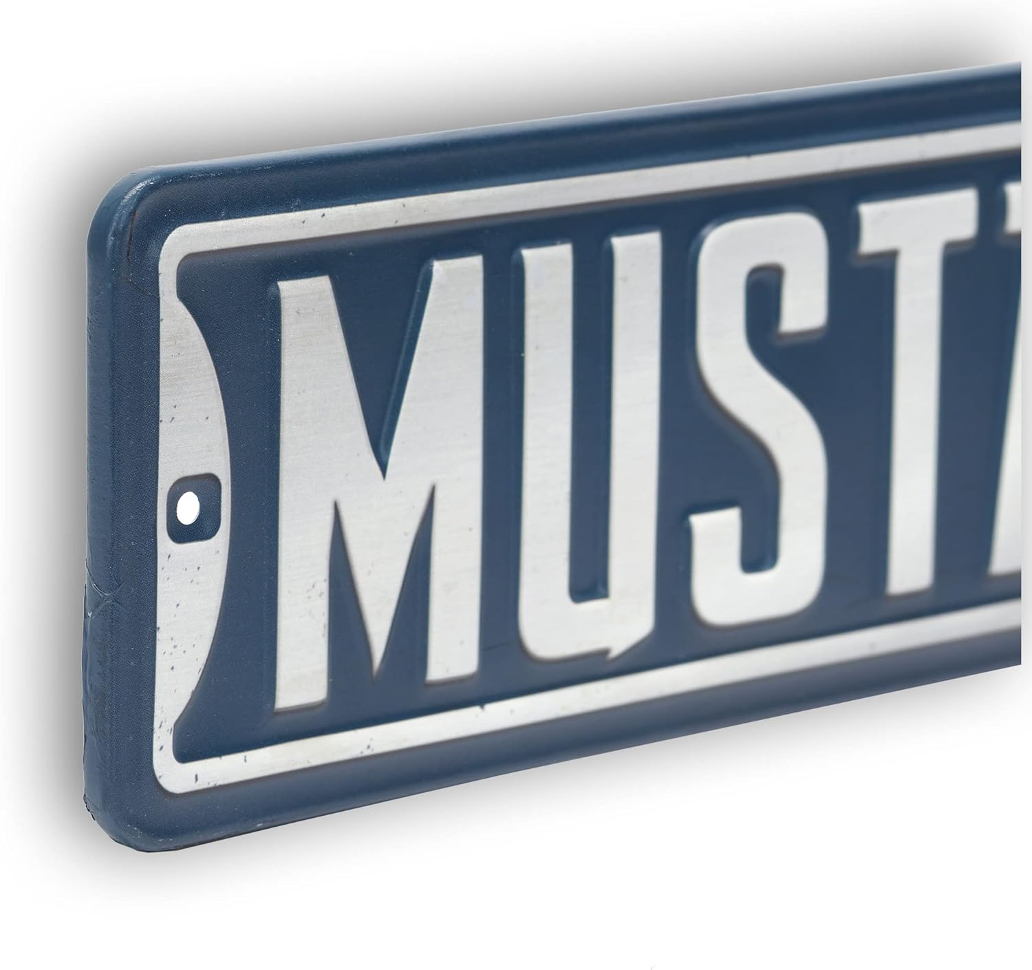 Ford Mustang Metal Street Sign - Mustang Alley Metal Sign for Garage, Man Cave or Shop image number 3