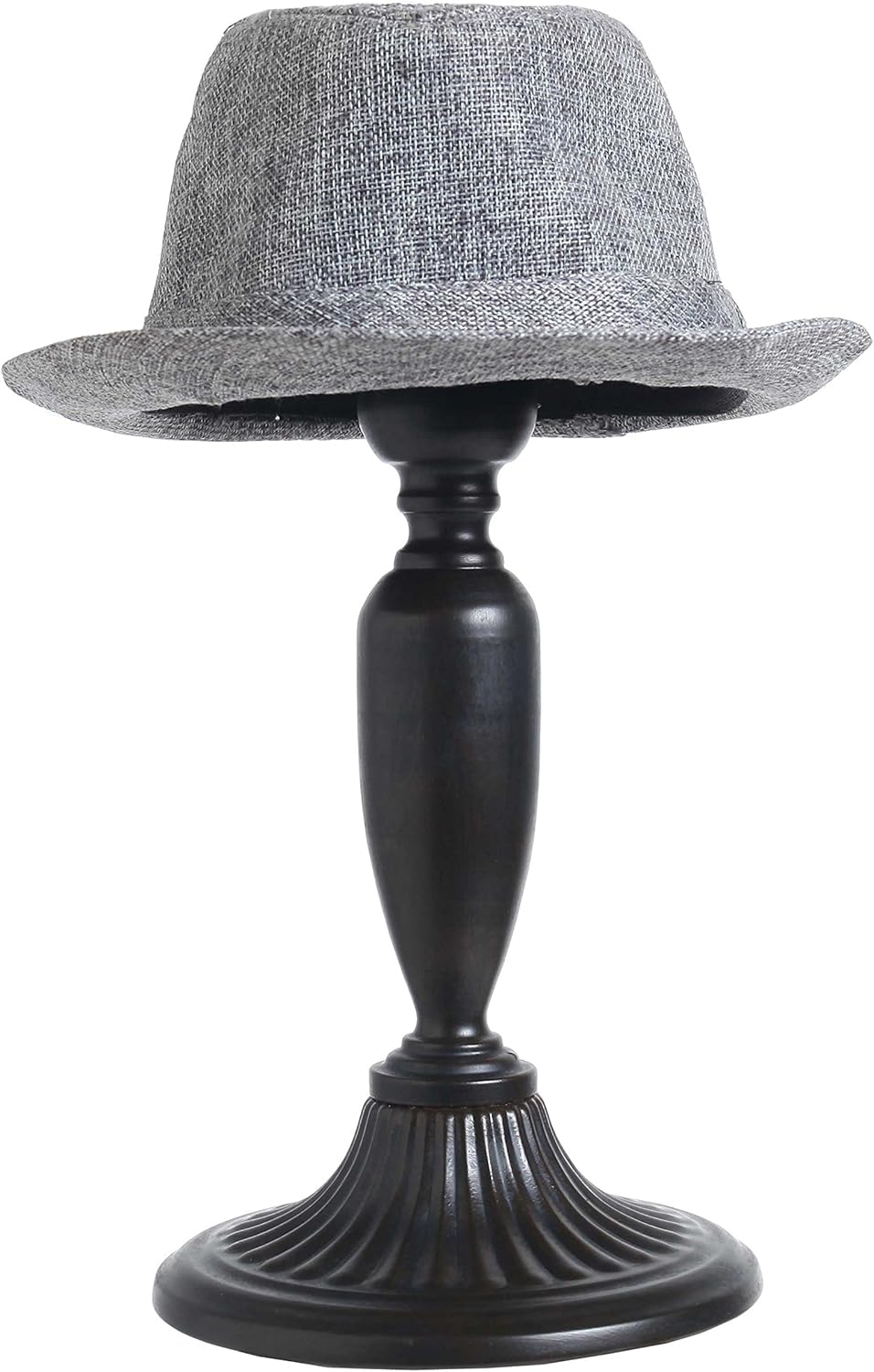 Owlgift Vintage Style Dome Shape Removable Metal Hat Rack, Cap, Wig Storage Holder Display Stand, Black (1Pc) - Black image number 5