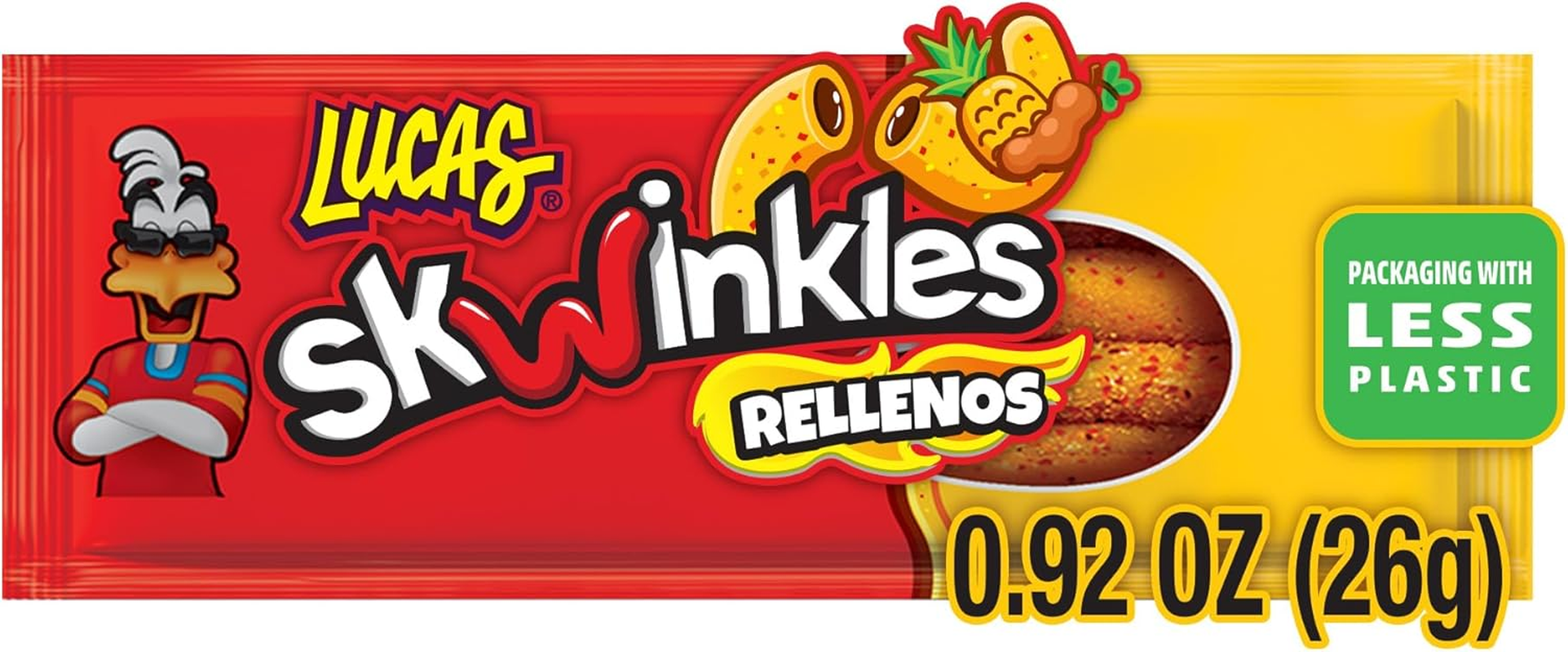 Skwinkles Pineapple Candy Strips 312 G image number 2