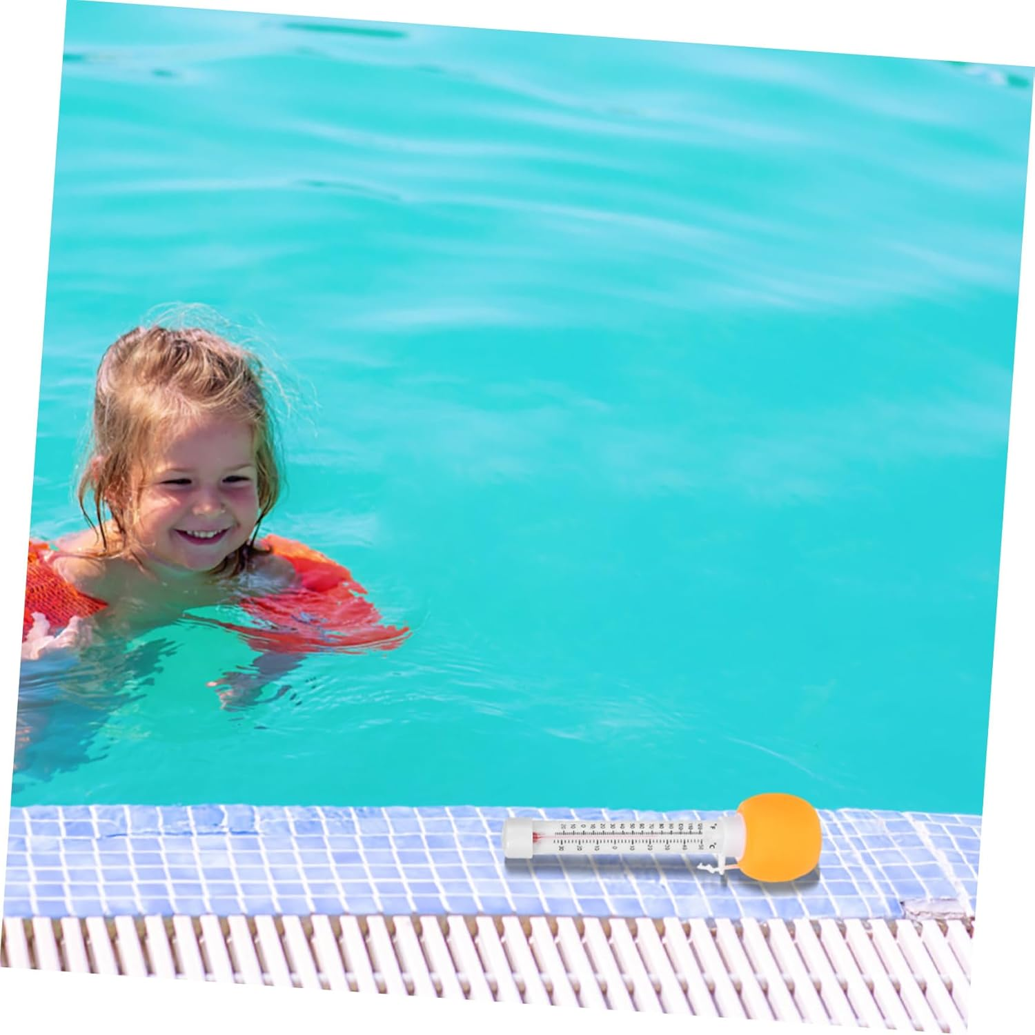 Swimming Pool Float Temperature Gauge Cartoon Design Bath Thermometer for Indoor Outdoor Pools Spas Hot Tubs Water Temperature Monitor image number 5