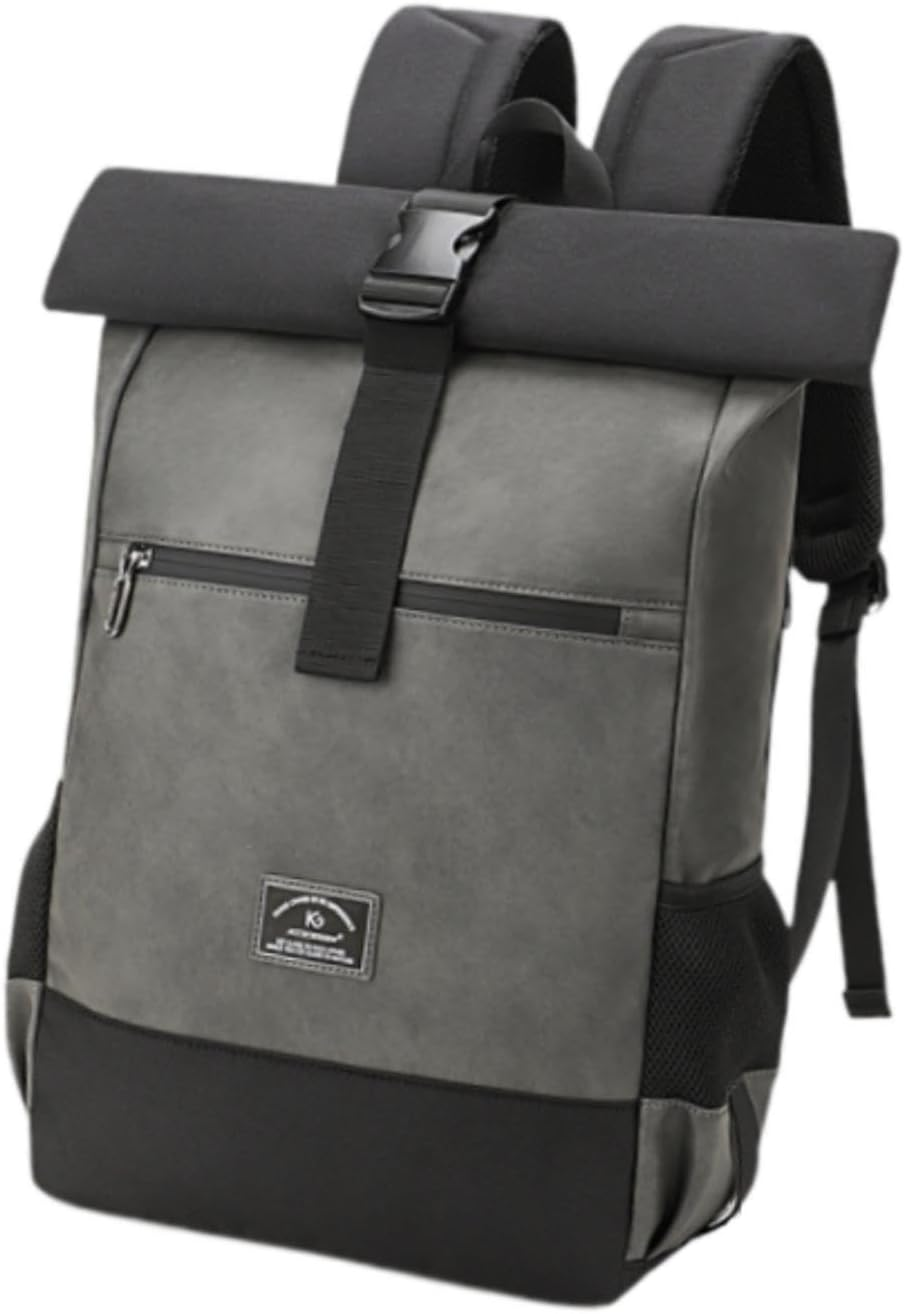 STARTIST Roll Top Backpack Laptop Backpack for Women Men Laptop Bag Casual Daypack Roll Top Rucksack for Hiking Weekender Sports Work image number 2