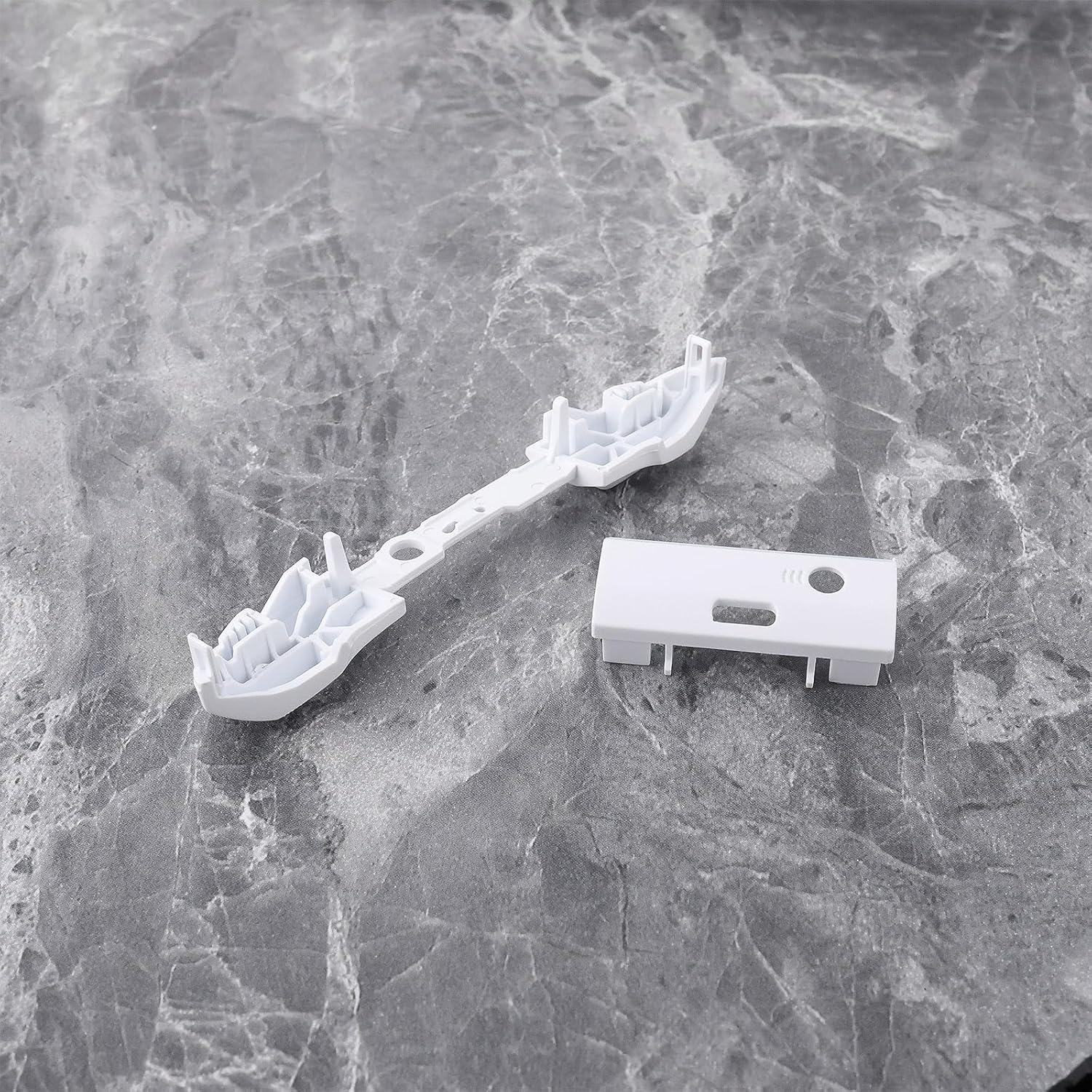 Create Idea 1 Set Game Console Replacement RB LB Button Bumpers Thumbsticks Compatible with Xbox Series X, S Controller (Model 1914) White image number 6