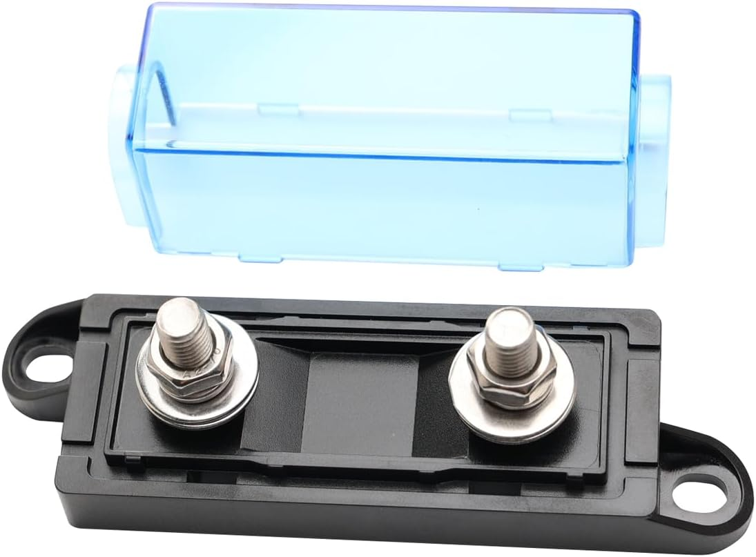 Mega Fuse 150 Amp Heavy Duty Dual Battery System with Fuse Holder Bolt down for Inverter Sound System Audio - 150 Amp image number 6