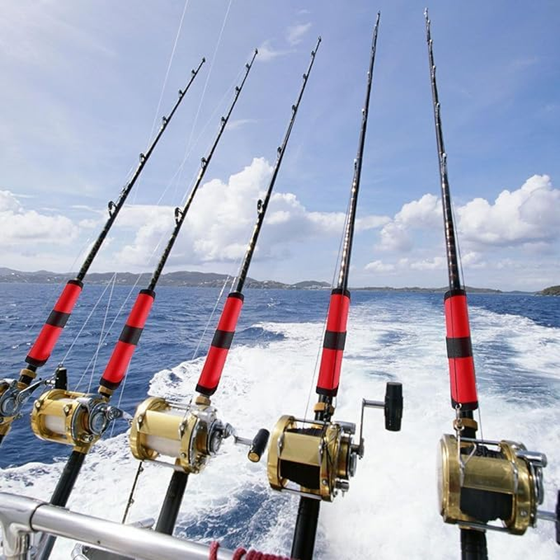 Fishing Lure Covers Lure Gloves,4Pcs Lure Wrap Lure Covers Fishing Bait Cover,Fishing Lure Covers Lure Covers Fishing Lure Guard Bait Cover,Fishing Bait Covers Lure Shield,Fishing Lure Covers for Rod image number 4