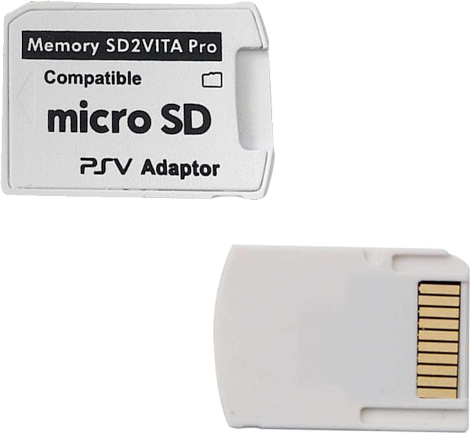 Sd2Vita 5.0 Memory Card Adapter for PS Vita - Ultimate Version Micro SD Adapter - Compatible with PS Vita 1000/2000 and PSTV - Supports FW 3.60 Henkaku Enso System