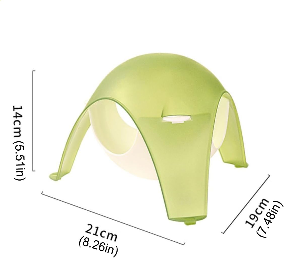 AIMALL Wooden Bird'S Nest for Parrots - Space Capsule Birdhouse, Summer Small House with Hammock, Multi-Functional Bird Nest for Xuan Feng and Peony Birds, Tiger Skin Design image number 6