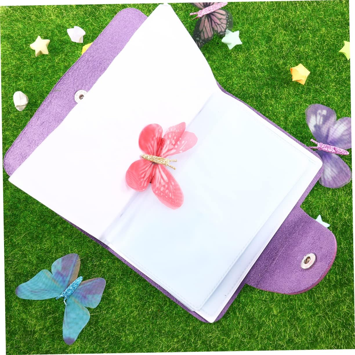 TOVINANNA Nail Storage Bag for Stamping Plates Rectangular Pouch Slots for Square Rectangular Plates Organizer for Manicure Pedicure Tools image number 1